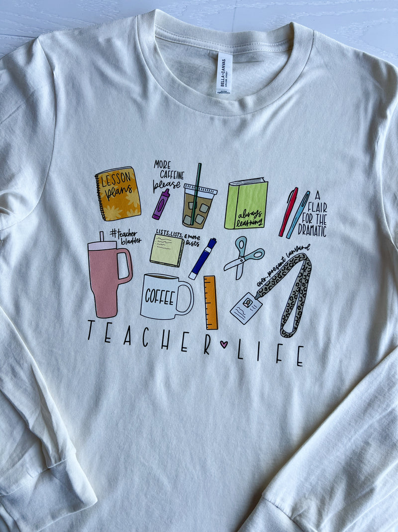 Teacher Life | Build Your Own Tshirt Bar