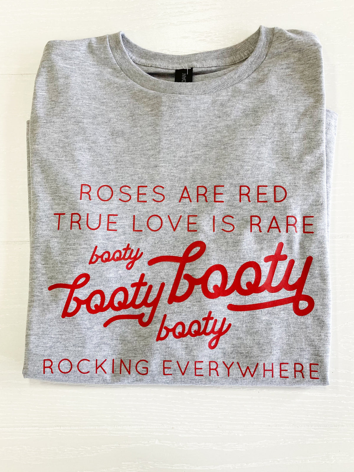 Roses Are Red True Love Is Rare Long Sleeve Graphic Tee