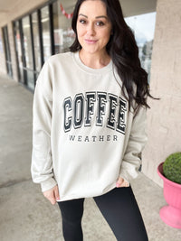 Coffee Weather Sweatshirt Graphic Tee