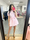 Radiate Joy Light Pink Stripe Dress