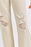 Judy Blue Full Size High Waist Distressed Wide Leg Jeans ONLINE EXCLUSIVE