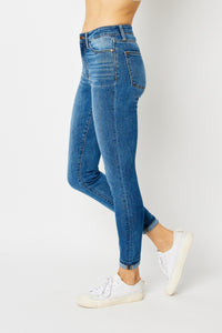 Judy Blue Full Size Cuffed Hem Low Waist Skinny Jeans ONLINE EXCLUSIVE