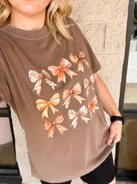 Fall Bows Graphic Tee | Tshirt Bar