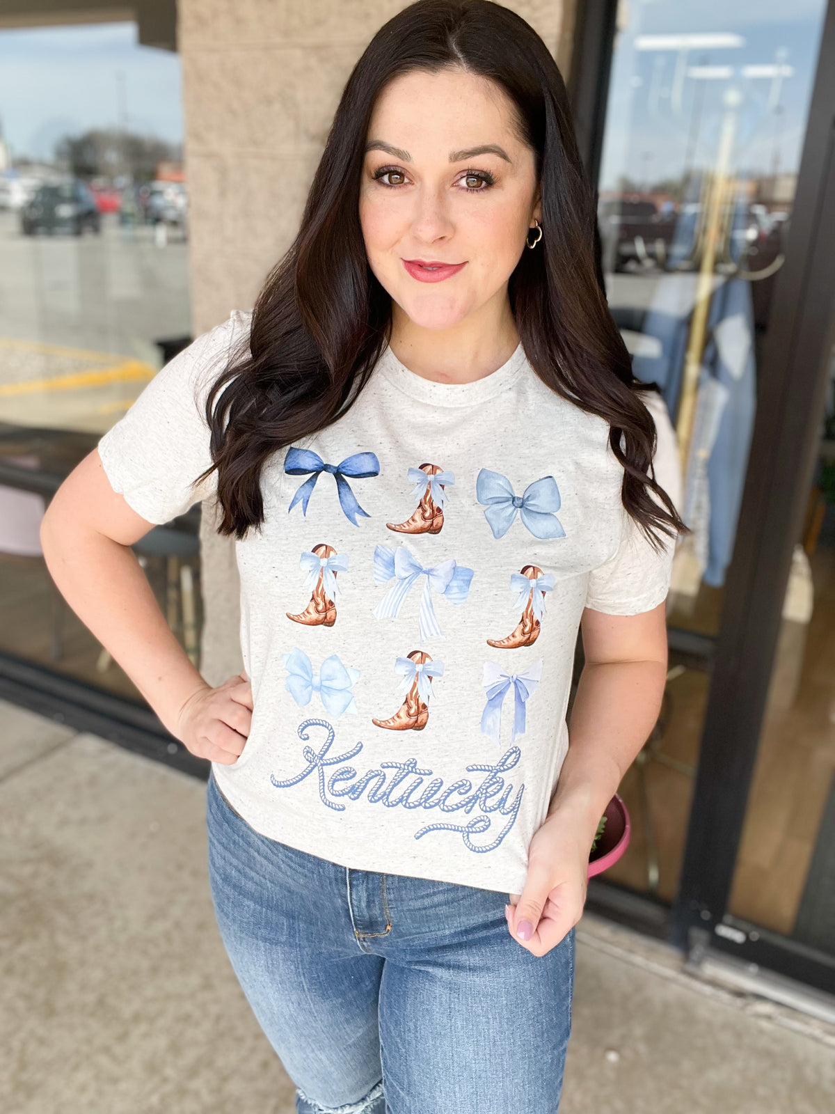Boots, Bows, & Kentucky Graphic Tee | Build Your Own Tshirt Bar