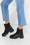 What It Takes Lug Sole Chelsea Boots in Black ONLINE EXCLUSIVE