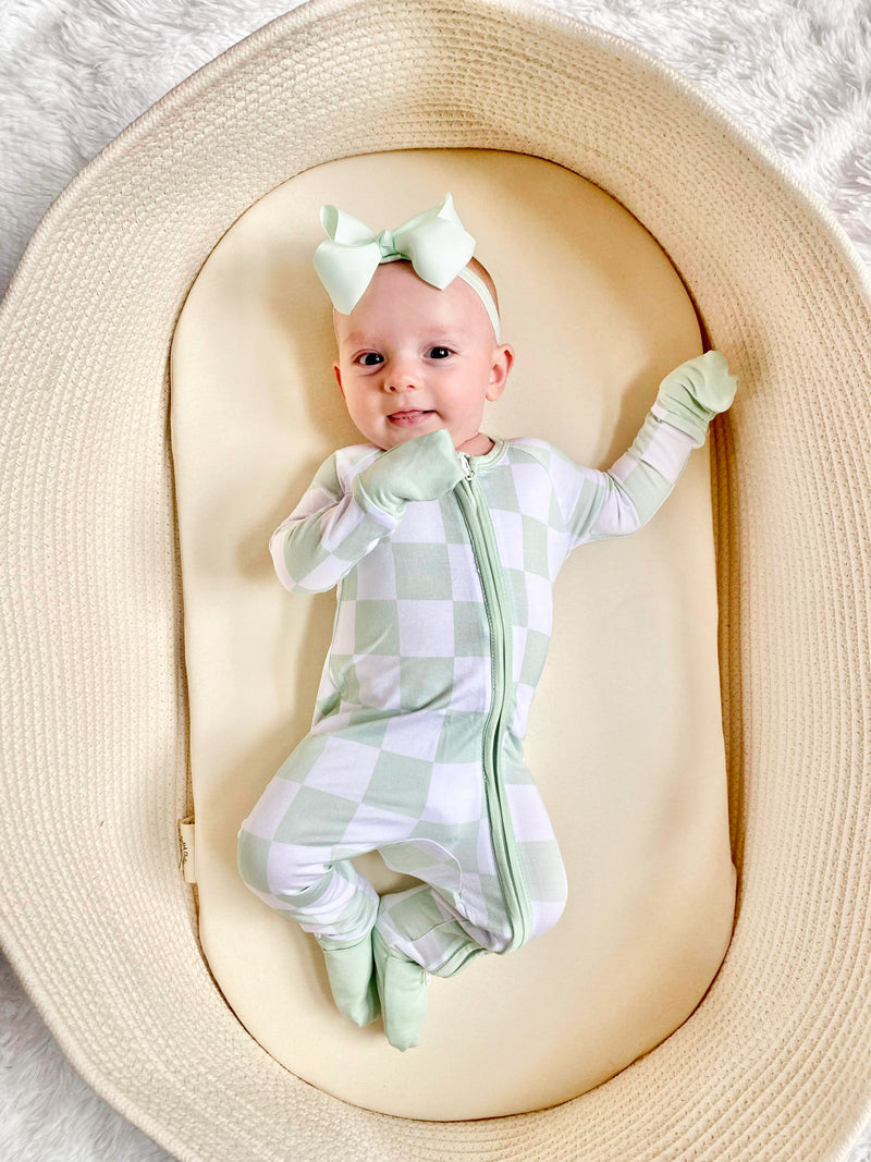 Checker Bamboo Pajamas