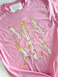 Mama Floral Graphic Tee | Build Your Own Tshirt Bar