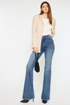 Kancan Cat's Whiskers High Waist Flare Jeans ONLINE EXCLUSIVE