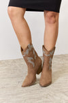 Forever Link Rhinestone Detail Cowboy Boots ONLINE EXCLUSIVE
