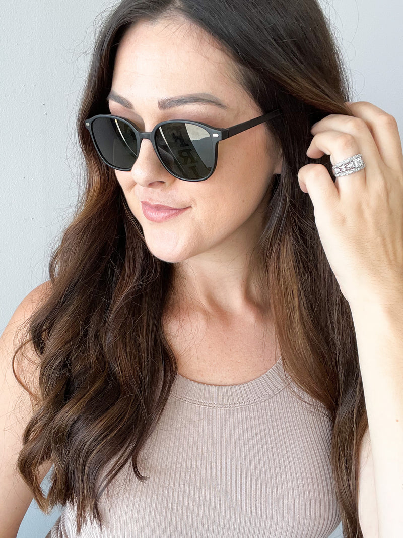Sunny Days Sunglasses / Matte Black