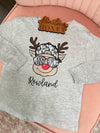 Boy Camo Reindeer Personalized Kids Graphic Tee | Build Your Own Tshirt Bar