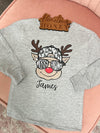 Boy Camo Reindeer Personalized Kids Graphic Tee | Build Your Own Tshirt Bar