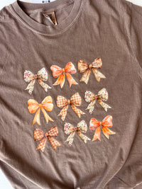 Fall Bows Graphic Tee | Tshirt Bar