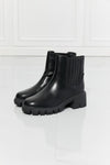 What It Takes Lug Sole Chelsea Boots in Black ONLINE EXCLUSIVE