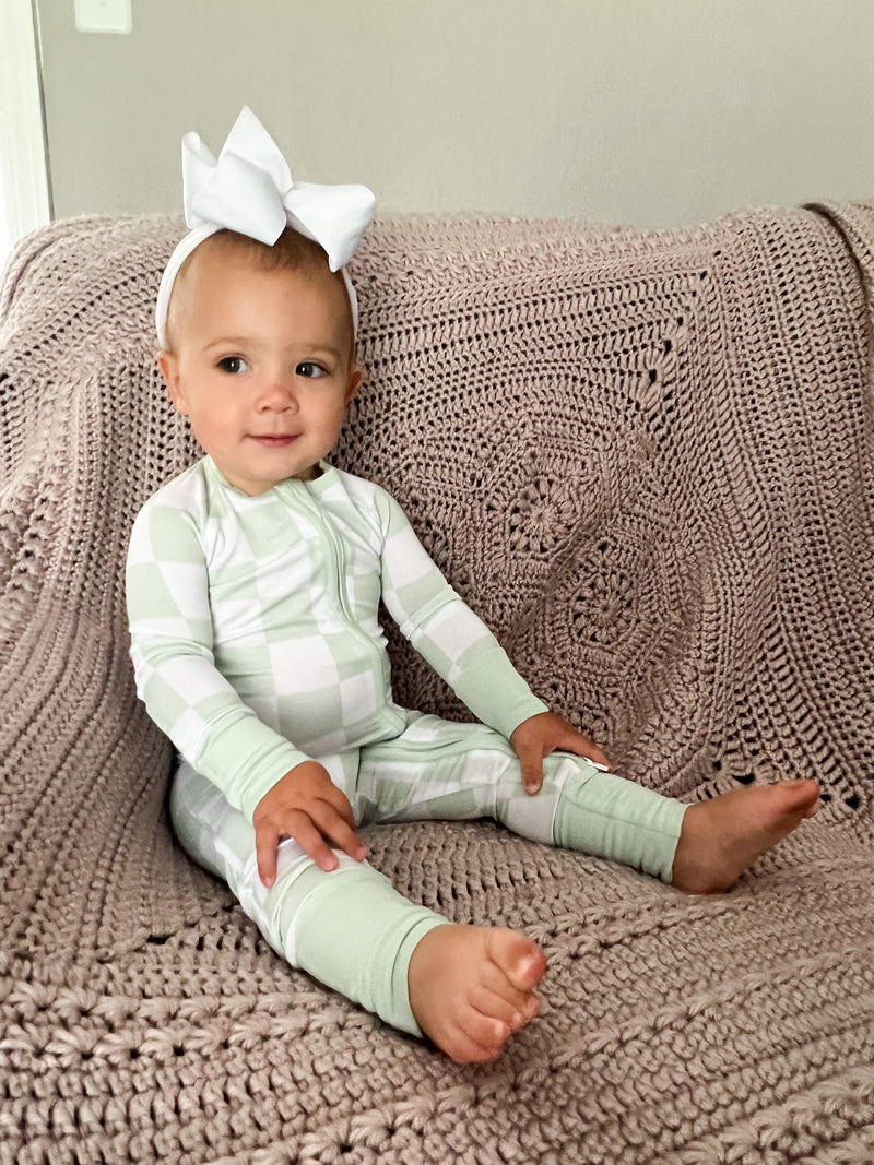 Checker Bamboo Pajamas