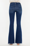 Kancan Cat's Whiskers Raw Hem Flare Jeans ONLINE EXCLUSIVE