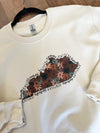 Brown Kentucky Floral Graphic Tee | Build Your Own Tshirt Bar