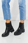 What It Takes Lug Sole Chelsea Boots in Black ONLINE EXCLUSIVE