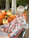 Pumpkin Harvest One Piece Bamboo Pajamas