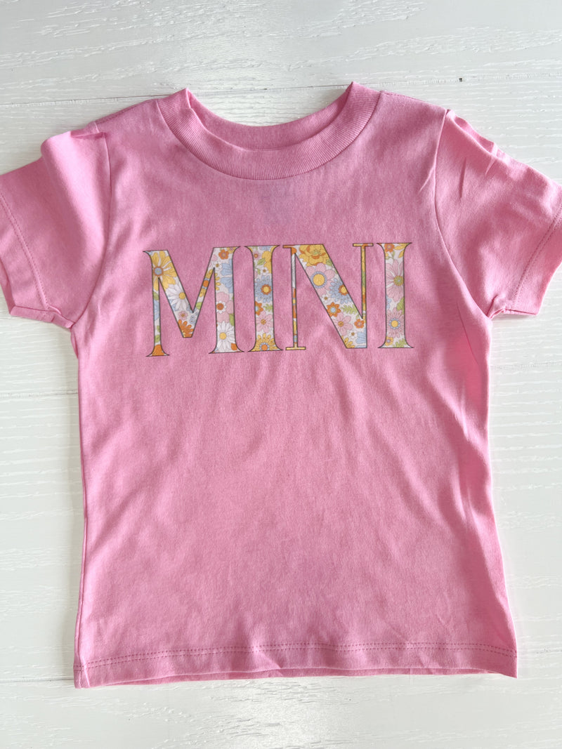 Mini Floral Graphic Tee | Build Your Own Tshirt Bar