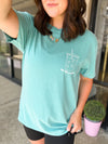 On The Rocks Graphic Tee | Tshirt Bar