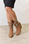 Forever Link Rhinestone Detail Cowboy Boots ONLINE EXCLUSIVE