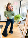 Black Flare Jeans