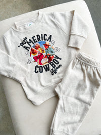 Make America Cowboy Again Infant Sweatsuit