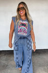 Grove On Checker Flare Pants| PRE ORDER Arrives End Of Nov