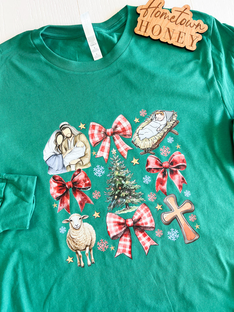 Nativity Scene Graphic Tee | Build Your Own Tshirt Bar