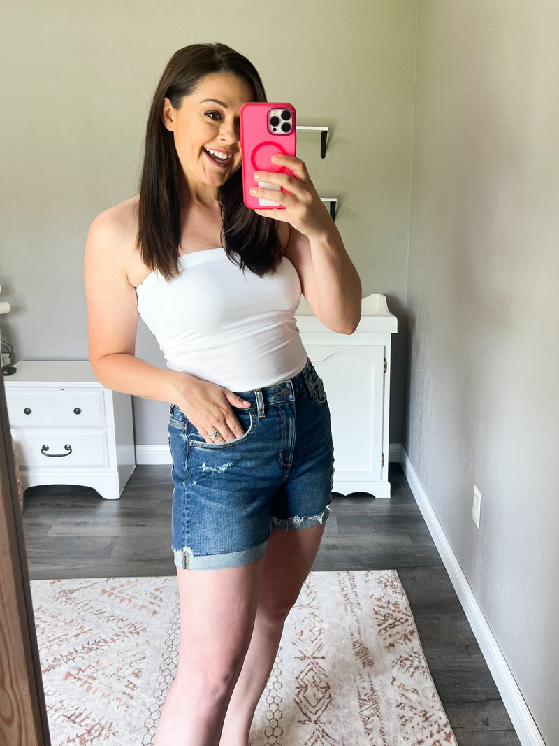 Best Basic White Tube Top