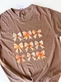 Fall Bows Graphic Tee | Tshirt Bar