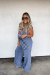 Grove On Checker Flare Pants| PRE ORDER Arrives End Of Nov