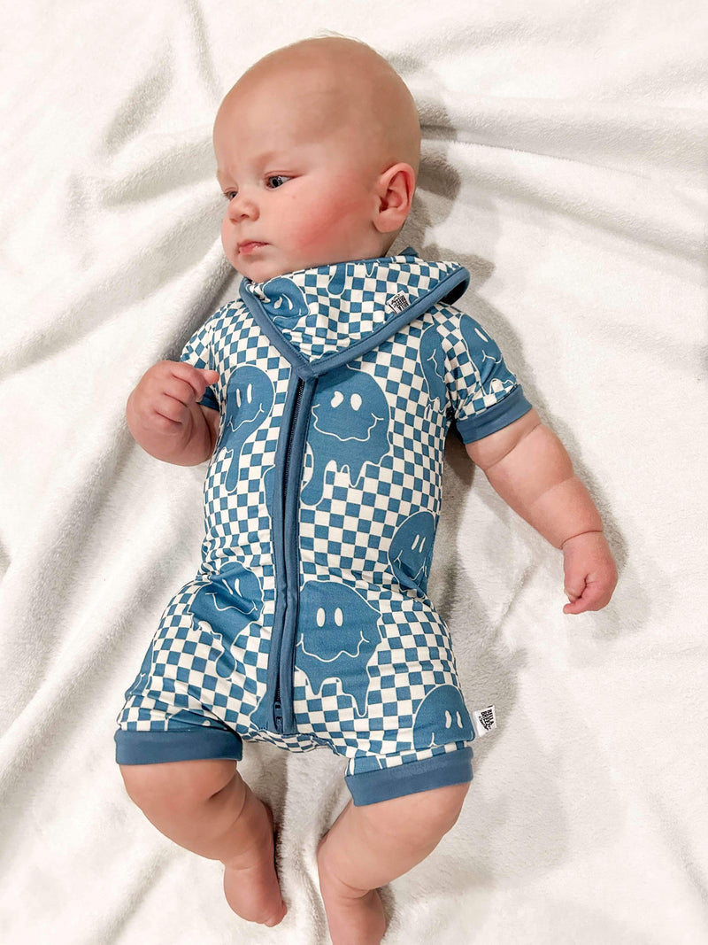 Stay Trippy Bamboo Shortie Romper
