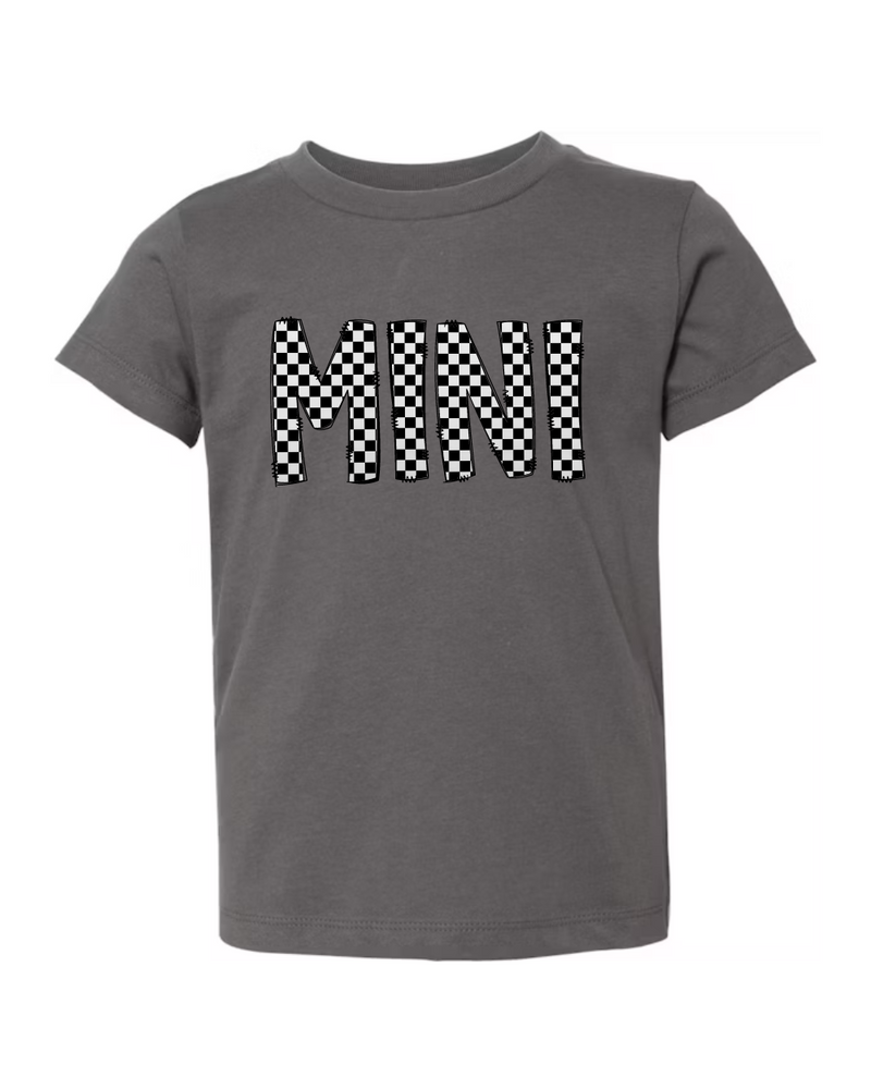 Checkers Mini Graphic Tee | Build Your Own Tshirt Bar