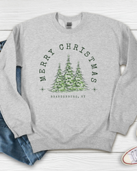 Merry Christmas Custom Town Graphic Tee | Build Your Own Tshirt Bar