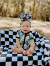 Dirt bike Bamboo Shortie Romper