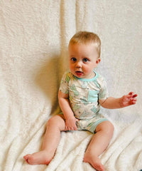 Blue Bunnies Easter Bamboo Set (FINAL SALE)