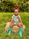 Cow Tag Bamboo Short Set