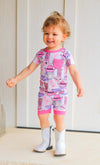 Let’s Go Girls Bamboo Short Set