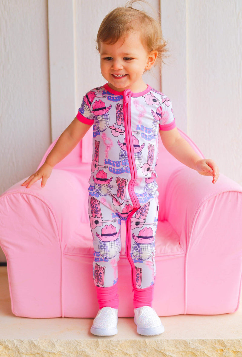 Let’s Go Girls Short Sleeve Bamboo Sleeper