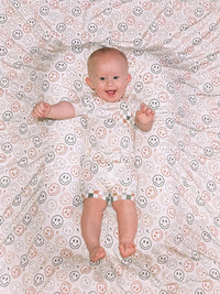 Rad Smiles Bamboo Short Set