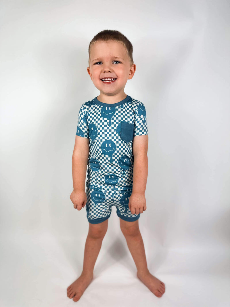 Stay Trippy Bamboo Short Set