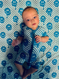 Stay Trippy Bamboo Shortie Romper