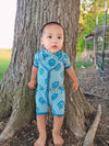 Stay Trippy Bamboo Shortie Romper