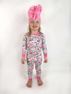 Pink Howdy Bamboo Set