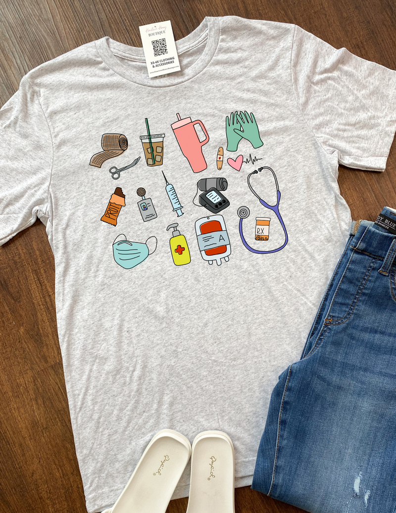 All Things Nurse Life | Build Your Own Tshirt Bar