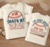 That's My Bro Baseball Graphic Tee | Build Your Own Tshirt Bar