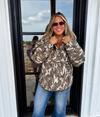 Camo Puffer Pullover | PRE ORDER Arrives End Of Nov