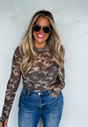 Camo Mesh Top | PRE ORDER Arrives End Of Nov